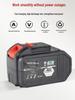 High-Power Brushless Electric Hammer: Wireless, Multi-Functional, Rechargeable Impact Drill for Concrete