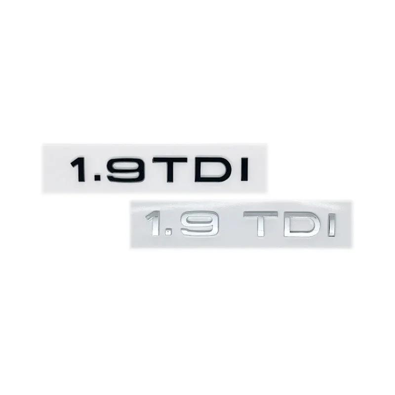 2026 3D ABS Emblem for AQ2 2.0TDI 2.5TDI 3.0TDI 35/40/45/50TDI - Fit A1 A3 A4 A5 A6 A7 A8 Q2 Q3 Q5 Q7 Car Trunk Badge Sticker