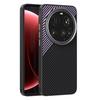 ABEEL Магнитный чехол для Xiaomi 15 Ultra с текстурой карбона, задняя крышка из ТПУ, ПК, ПУ