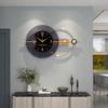 Clock Living Room High-end Modern Light Luxury Home Punch-free Clock Wall Hanging Fashion Simple Creative Decorative Wall Clock