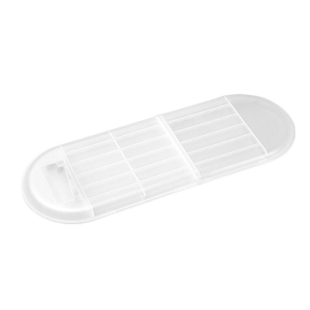 Semi-translucent Hard Battery Organizer Multi-layer Battery Button Cell Holder  Lithium Battery