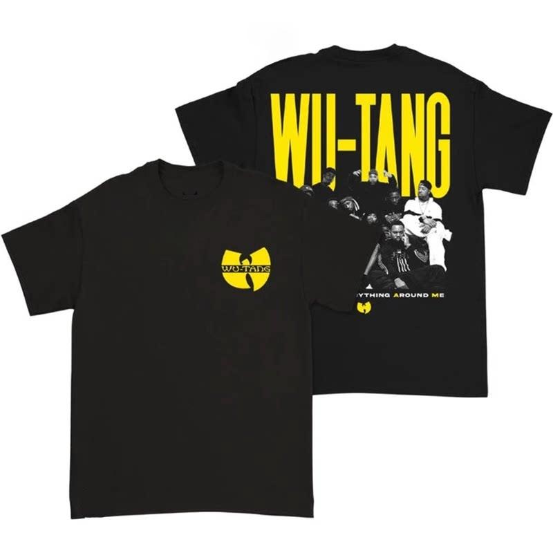 ZX Легендарная Хип-Хоп Группа Wu Tang Clan Повседневная Футболка Мужская и Женская Роскошный Бренд Группы Топ 2026 Новая Группа