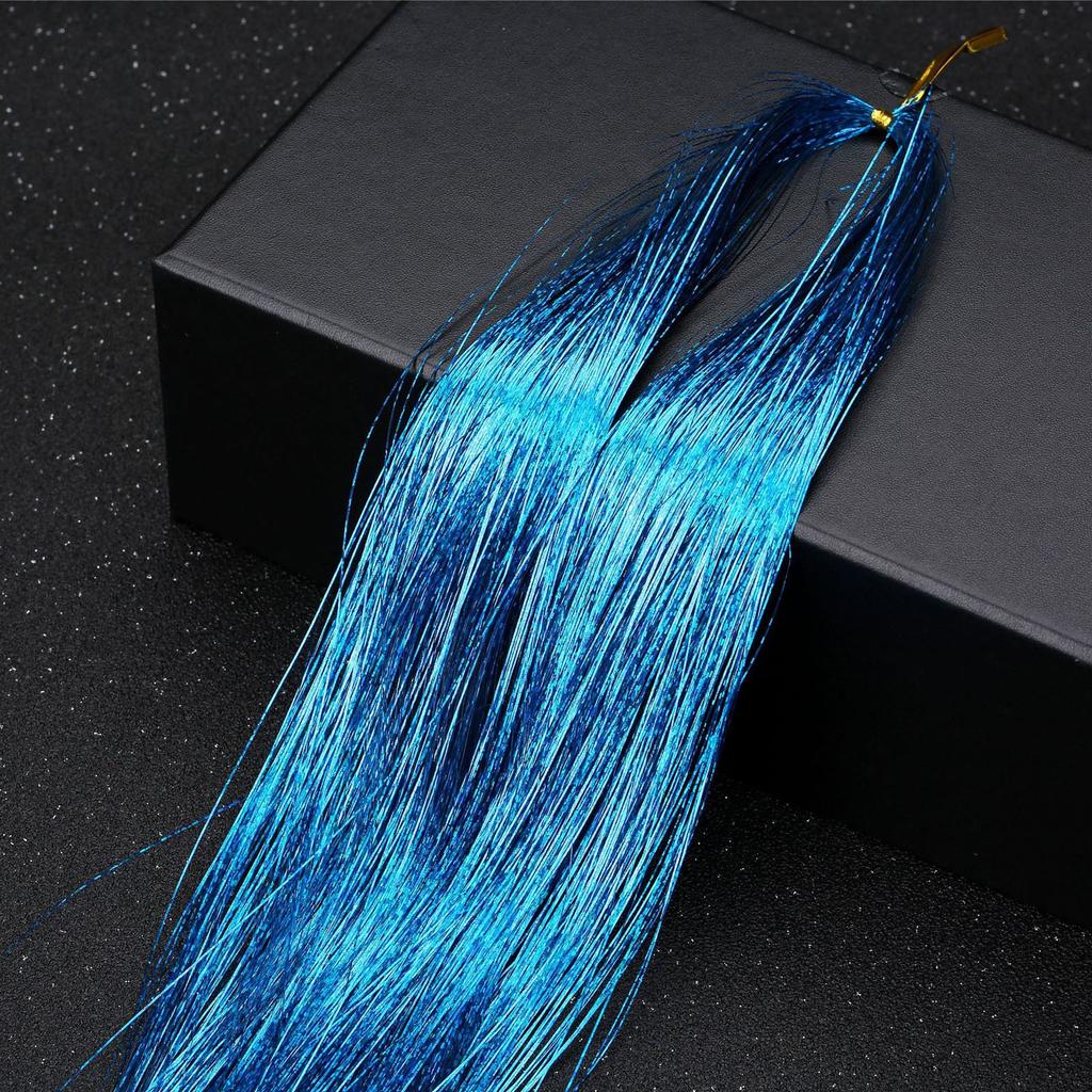 47 Inches Hair Extension-Tinsel 12 Colors 2400 Strands Hair Extensions For Women