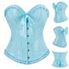 Corset Tops For Women, Bustier Shapewear Lingerie, Lace Waist Push Up Bodysuit