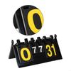 4-Digit Digital Sports Scoreboard Plastic Score Counter Professional Keeper  Indoor Sports