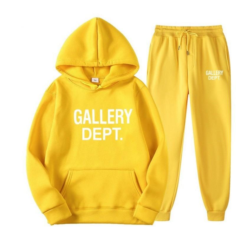 Womens Casual Hooded Sweatshirt Tracksuit Set Winter Fashion Letter Print Outfit