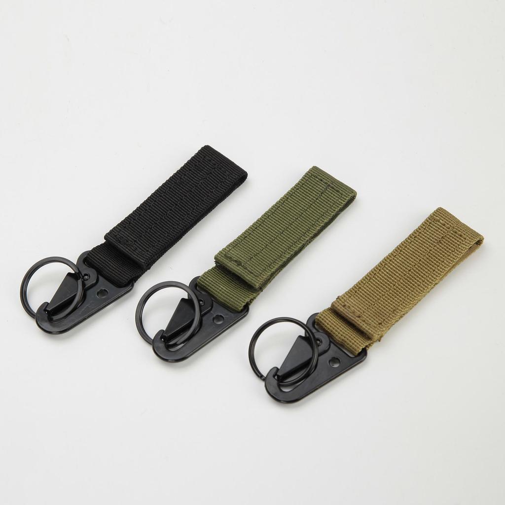 Tactical Backpack Accessories: Hook, Webbing, Key Buckle, Velcro, D-Type, Mountaineering, Eagle Beak, Knife Buckle.