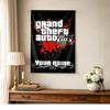 Gta Personalized Text Tapestry Boho Wall Hanging Non-Fading Color Ideal for Camping Ideal for All Seasons Perfect Gift for Relatives and Friends