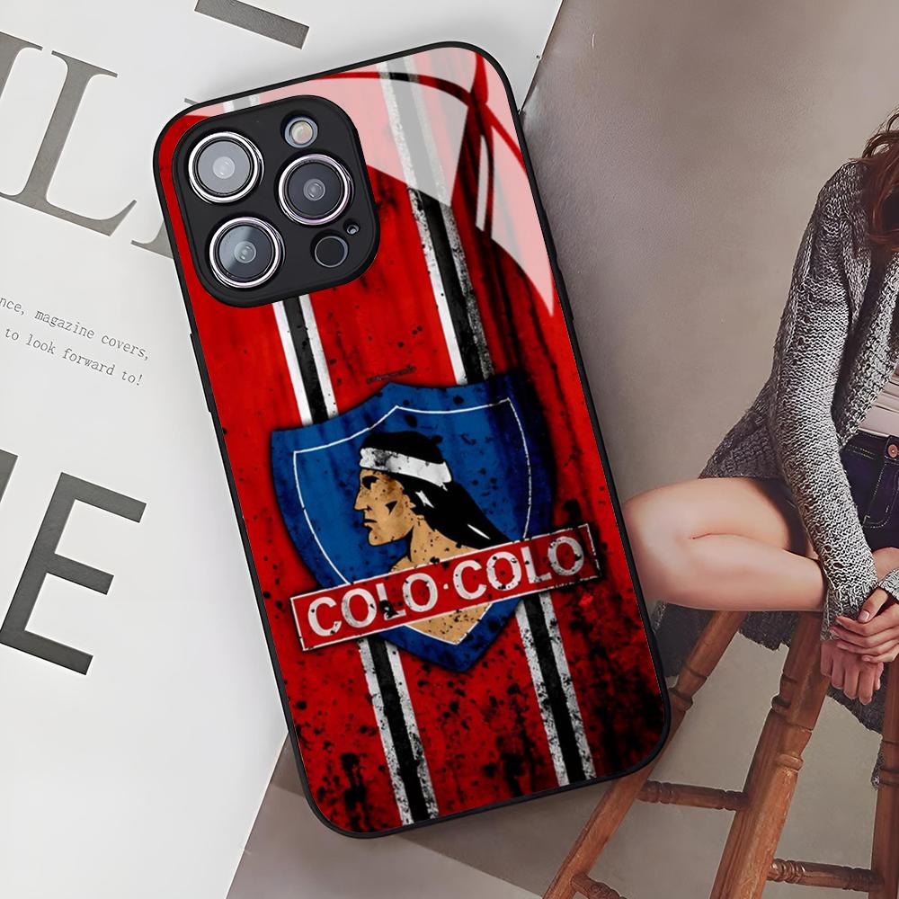 New Club Social Y Deportivo Colo Phone Case for Iphone 16 15 14 12 11 13 Pro Max Mini X Xr Xs Se 8 Puls glass Cover
