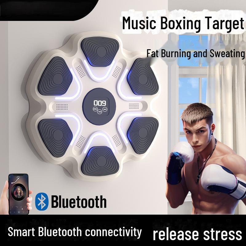 Умная Bluetooth музыкальная настенная мишень для бокса для домашнего фитнеса и тренировок