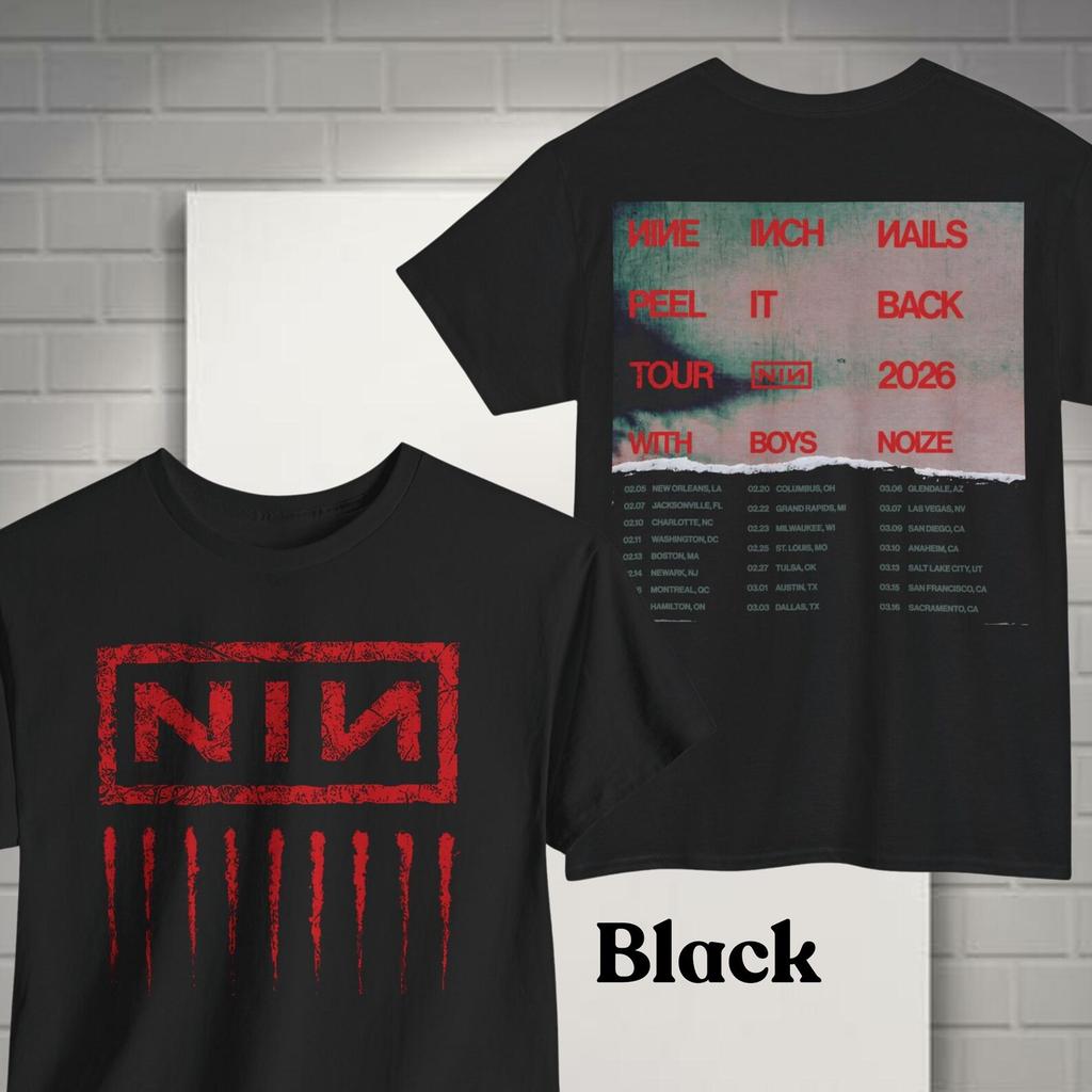 Одежда Концертный Тур 2026 Nine Inch Nails - Мерч и Подарок Фанаты NIN