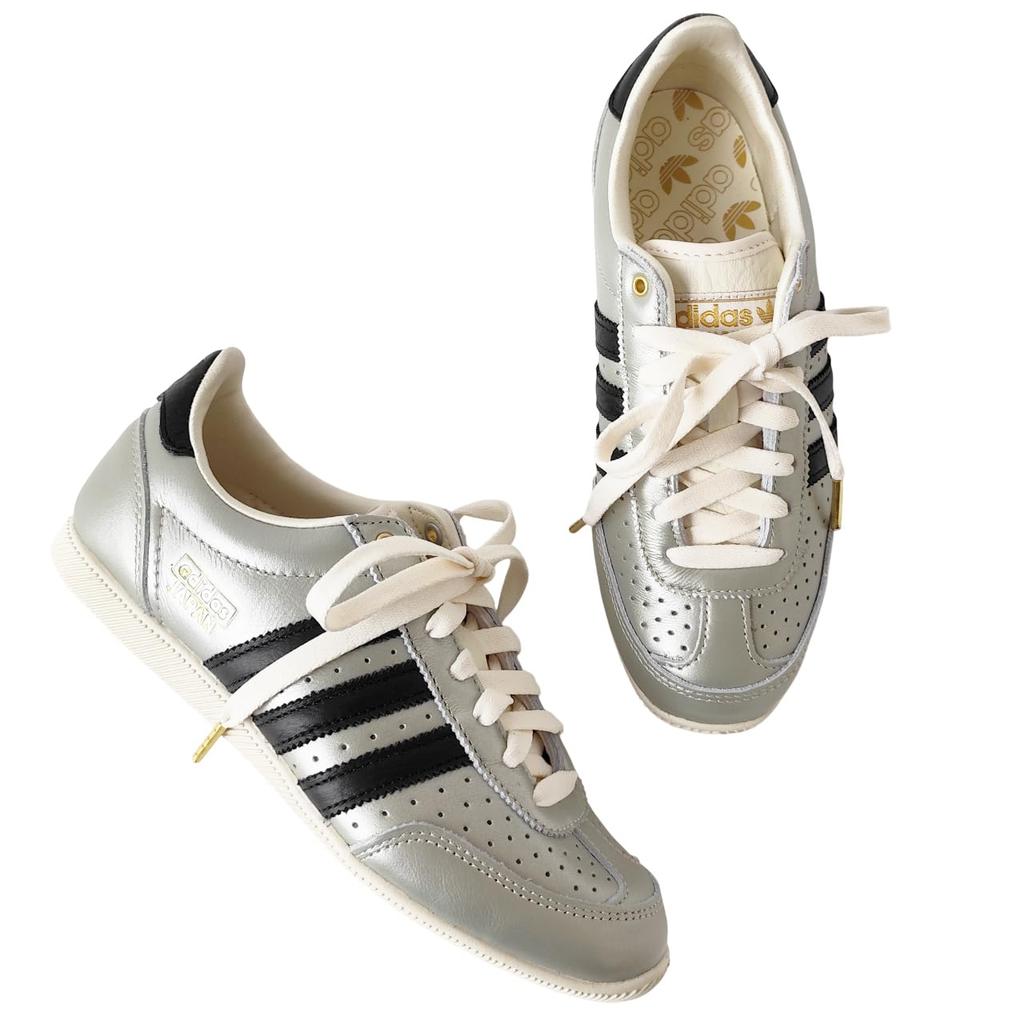 adidas Оригиналы JAPAN W Металлические кроссовки - Алюминий/Основной черный 24,0 см JS4015