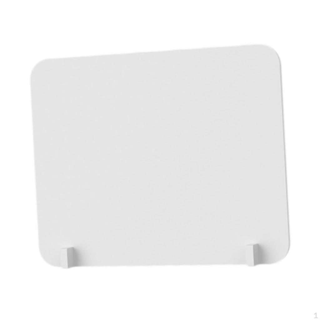 Classroom Desk Divider Board with Clamps for Multipurpose Use Protective Shield