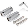 Motorcycle Shifter Peg with Raised Knobs Black Lever Foot Shift Pegs Compatible with Harley Davidson Street Glide Road King Softail Sportster Dyna
