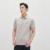 Pure color Waffle short sleeved collar Polo