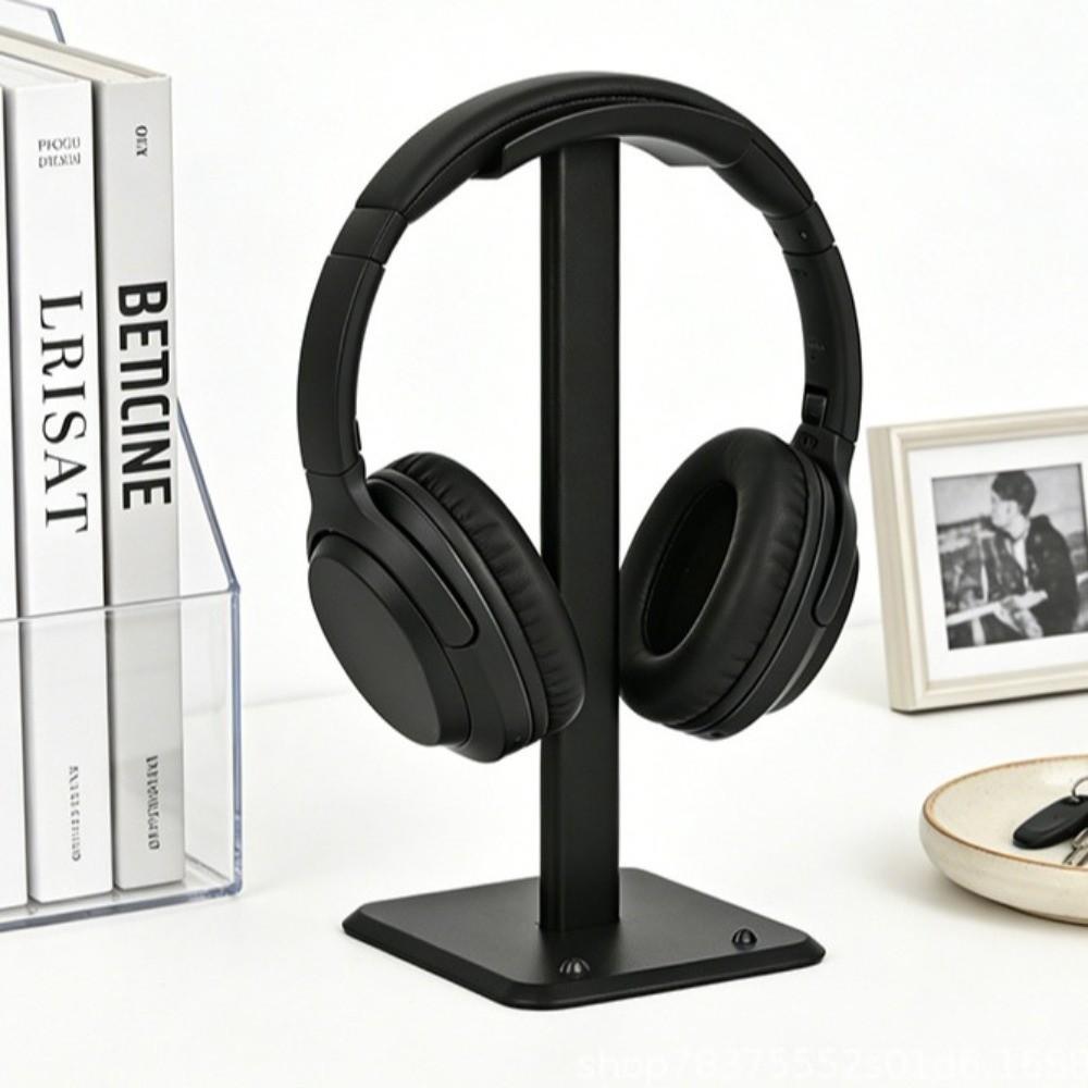 Sturdy Headset Holder Modern Headphones Stand Rack Headphone Stand Workstation