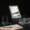 Acrylic Display Stand Clear Picture Frames Rack Wedding Home Decor Display Easels
