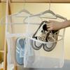Мешок для стирки кроссовок Прочная ткань Толстый слой Мешок для стирки для обуви Одежда Проветривание Сушка Сетчатый мешок Многоразовый для женщин и мужчин