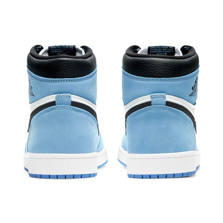 Кроссовки унисекс Air Jordan 1 Retro High OG University Blue White Black 555088-134