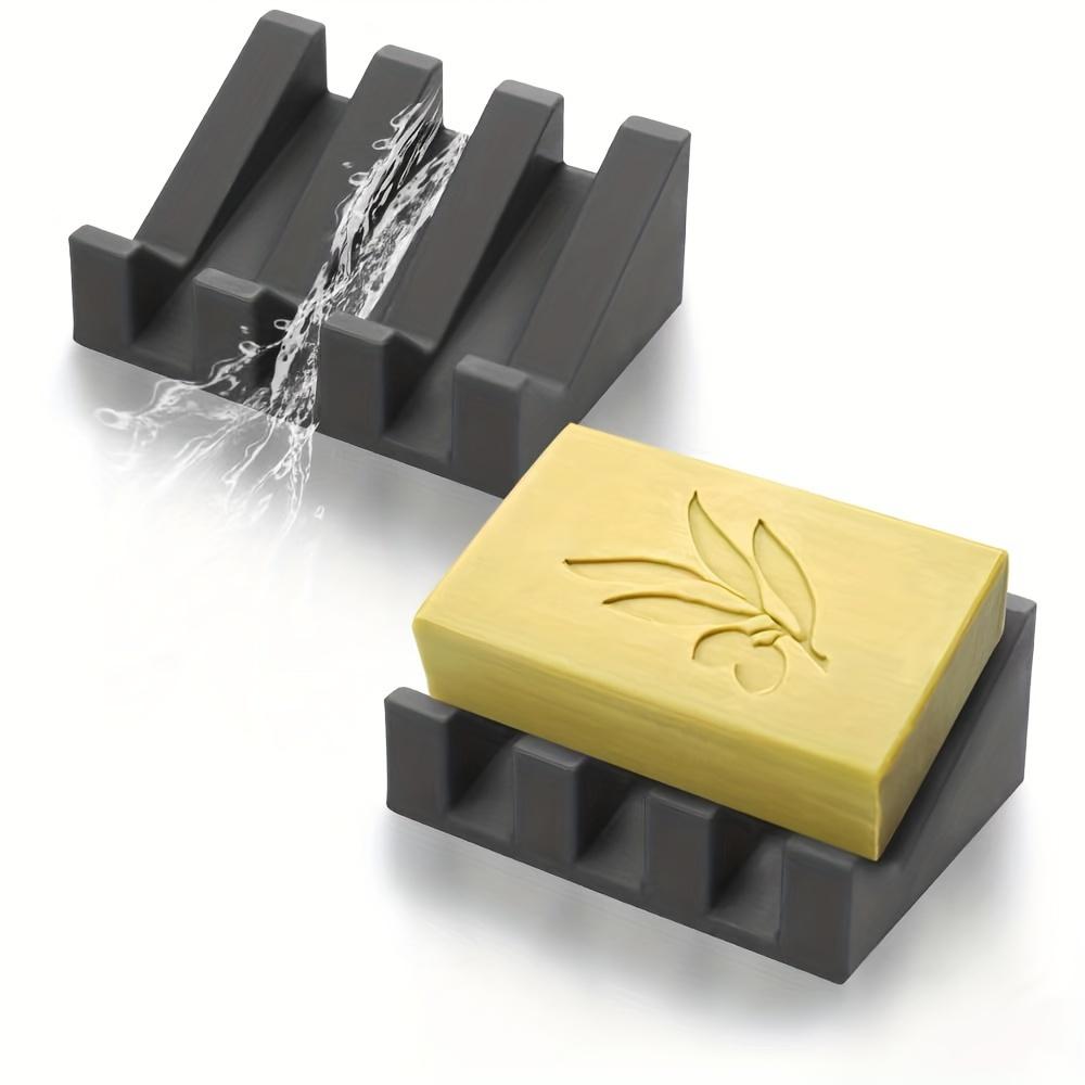 1pc Soap Dish Soap Holder Soap Tray Soap Stand Bathroom Soap Container Soap Drain Tray Soap Drain Rack Bathroom Soap Dish Drain Rack