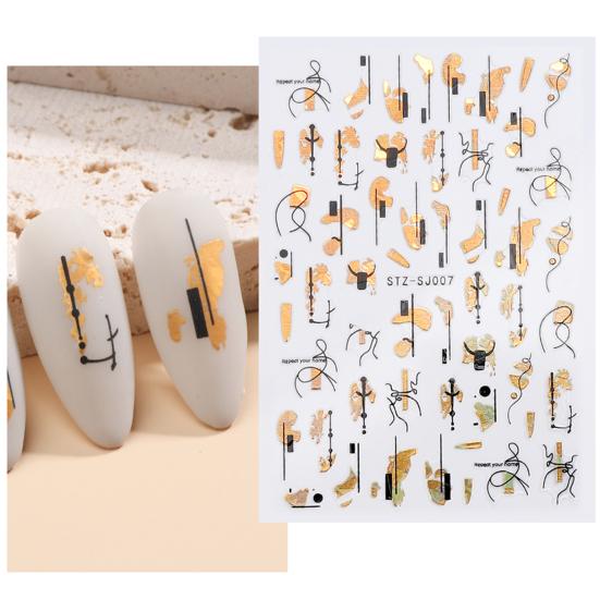 Стильные наклейки для ногтей Креативные легкие DIY