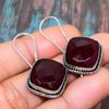 Mozambique Garnet Gemstone 925 Sterling Silver Handmade Jewelry Earring For Thanksgiving