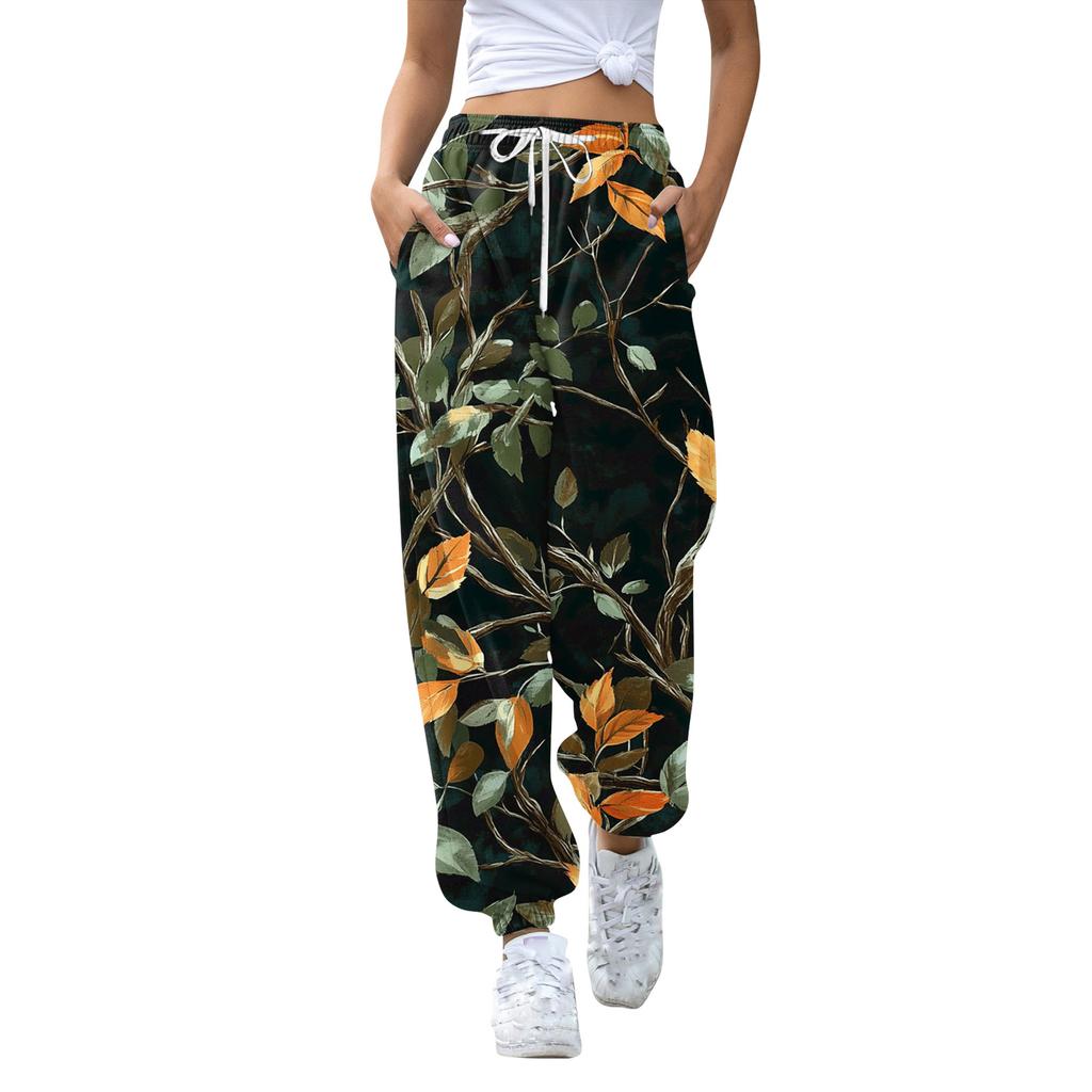Kids Sport Printed Gradient Drawstring Pocket Casual Sweatpants Pants