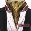 "Men's Paisley Polyester Jacquard Scarf - Gao Mouqiang Style for Trendy Business Attire"