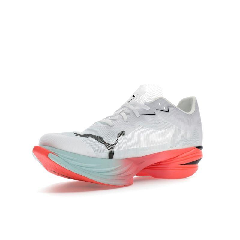 Puma Fast-R Nitro Elite 3 White Glowing Red Mint Men Sneakers Mint-Melt 312060-01