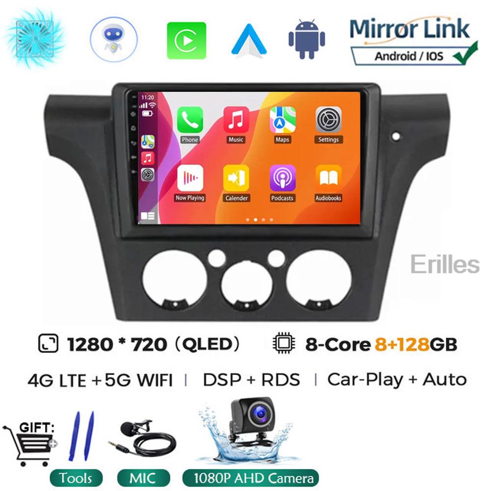 Для Mitsubishi Outlander 1 2002-2008 2Din 4G Android 14 Автомобильный Радио Мультимедиа Видео Плеер Навигация GPS Carplay Стерео БЕЗ DVD