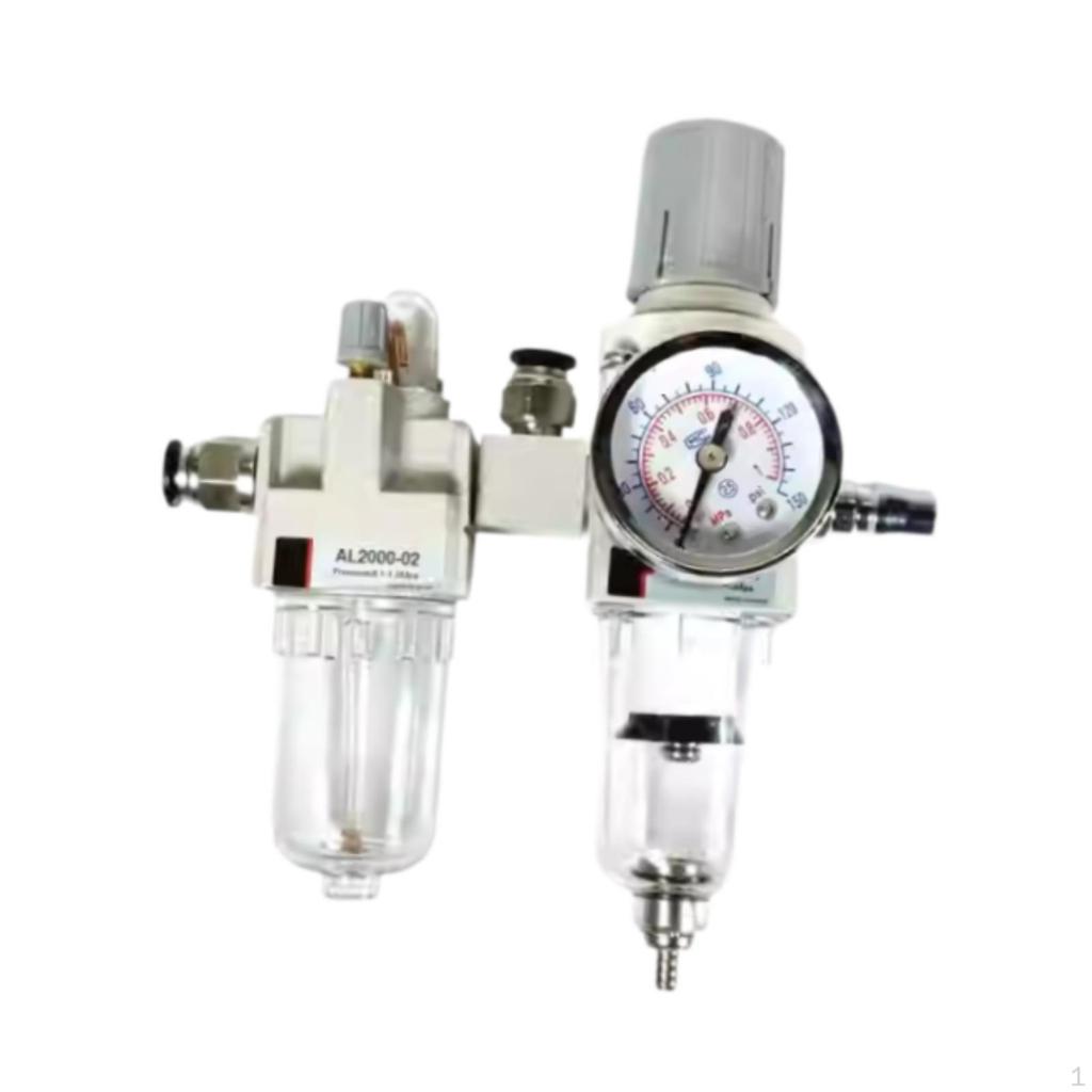 Oil Water Separator Auto Repair Equipment with Pressure Gauge Filter Parts Tire Dismounting