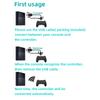 DATA FROG Беспроводной Bluetooth-контроллер для контроллера PS4, удаленный геймпад, совместимый с игровым джойстиком PS4/Slim/Pro с двойной вибрацией для ПК