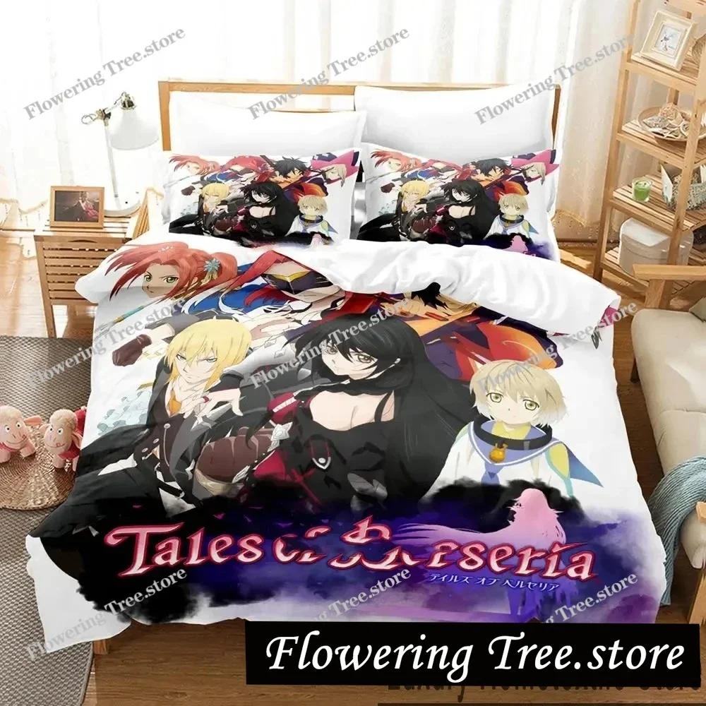 3D Печать Tales of Berseria Комплект постельного белья Мальчики Девочки Размер Twin Queen King Постельное белье Наволочка Постельное белье для мальчиков Взрослый Домашний текстиль