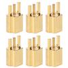10PCS MMCX Socket 3 Pin Connection Female Jacks Coaxial RF Connector Set OFC Material 50ohms