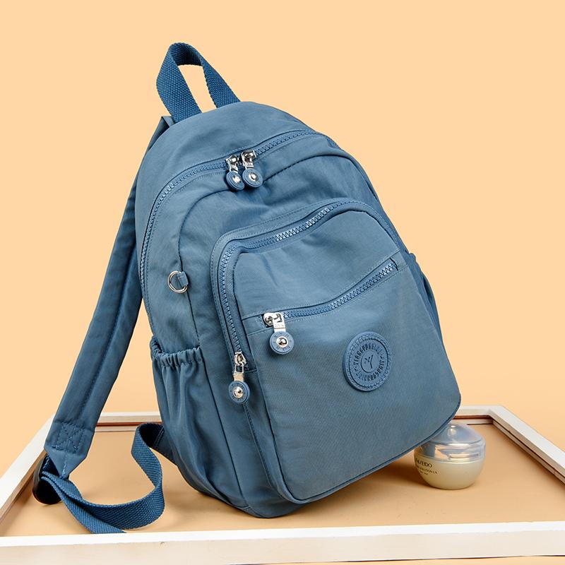 Женский рюкзак, легкий, водоотталкивающий, дорожный, нейлоновая сумка