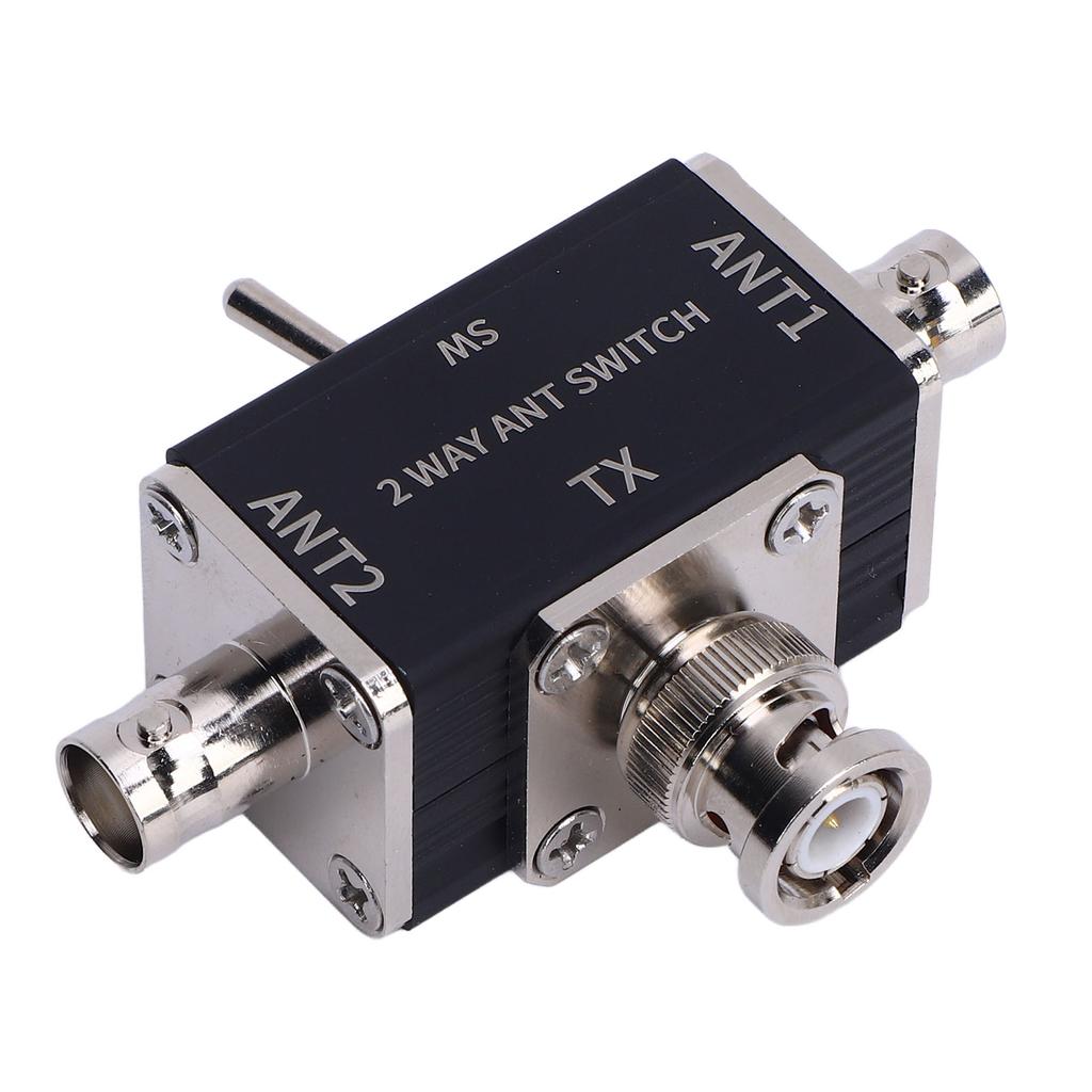 2-сторонний коаксиальный переключатель антенны CB HAM 100 Вт разъем BNC для 1-30 МГц HAM CB HF VHF UHF радио золото