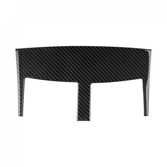 Carbon Fiber Center Console Air Vent Outlet Cover Fit For Toyota RAV4 2006-2012