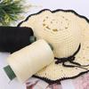 Summer Ice Rope Crochet Yarn Hand Woven DIY Sun Hat Cushion Thick Wool Yarn Knitting Bag Shoes Silk Hollow Line Cord Thread