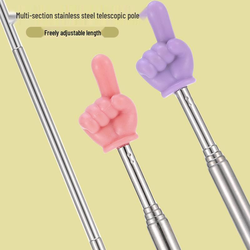 Telescopic Reading Pointer Baton - Finger Reading Stick & Teaching Aid