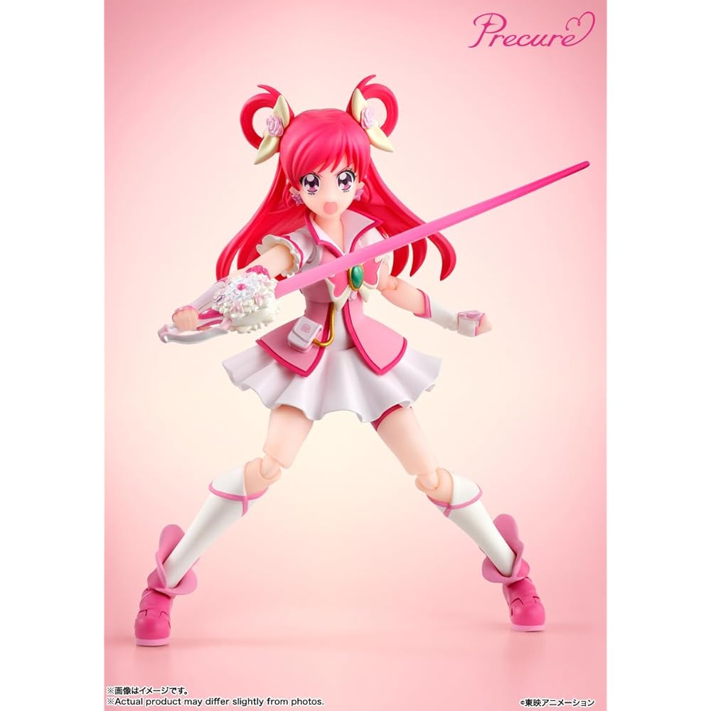 TAMASHII NATIONS S.H.Figuarts Yes! PreCure 5 Cure Dream -Precure Character Designer's Edition- Approx. 135mm ABS & PVC Painted Movable Figure