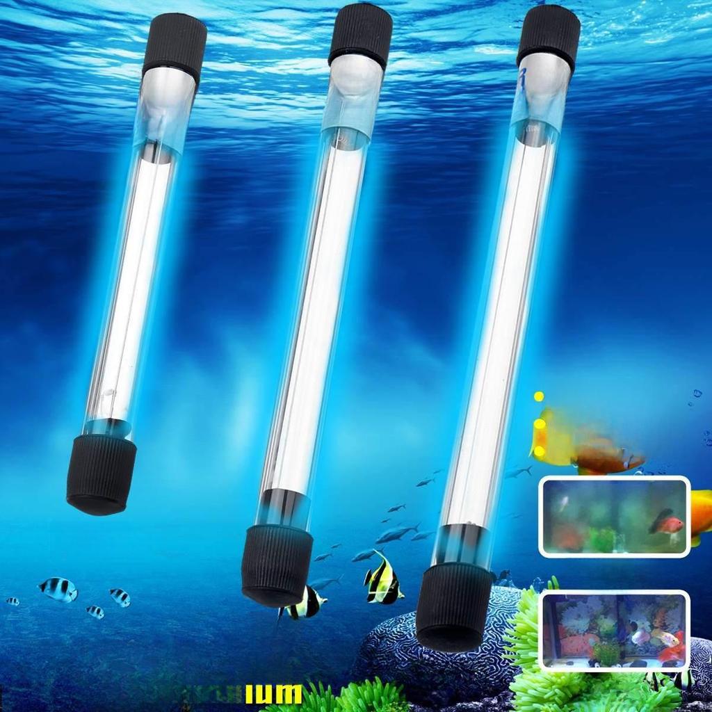 UV Sterilizer Lamp for Aquariums, Fish Tanks & Ponds - Submersible Water Purification & Disinfection Solution