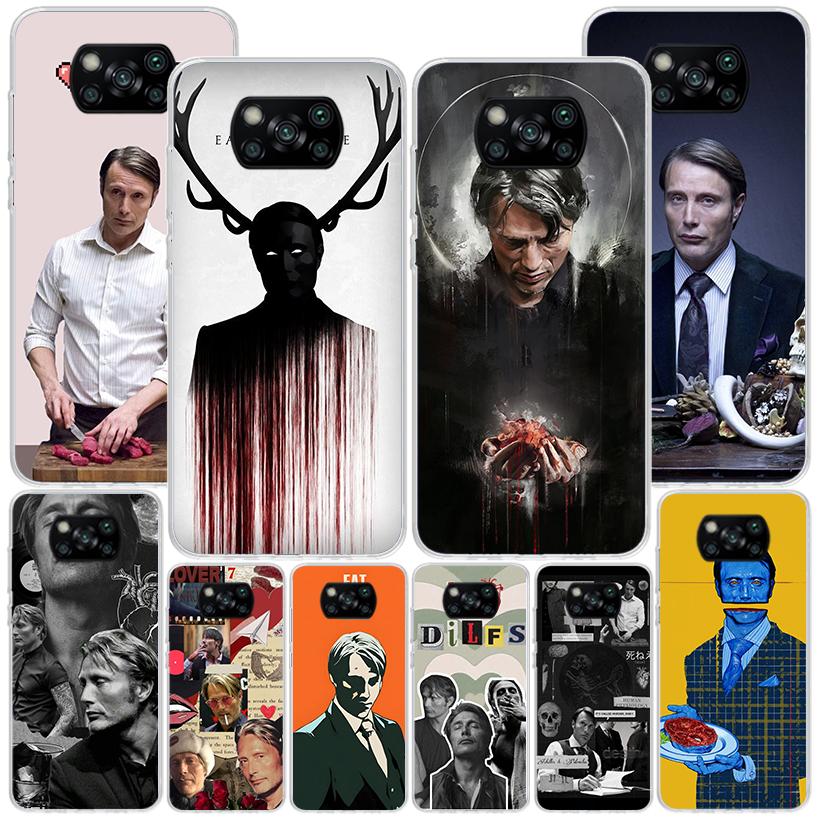 Чехол для телефона с фильмом «Ганнибал» для Xiaomi Poco X7 X6 X5 Pro F7 Ultra Redmi 15C 15 13C 13 12C 12 10 10A 10C 9 9A 9C 9T Cover Poco X7 X