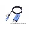 Портативный конвертер USB3.0 Type-C на HDMI-совместимый кабель-адаптер