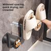 Cute Cartoon Sausage Lips Slipper Rack  Bathroom Hooks Wall Mounted, Adhesive  Over the Door  Slipper Holder, Door Hanger, Bathroom Organizer