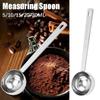 Thicken 5/10/15/20/30ML Stainless Steel Powder Spoon Measuring Spoon Tablespoon Coffee Scoop