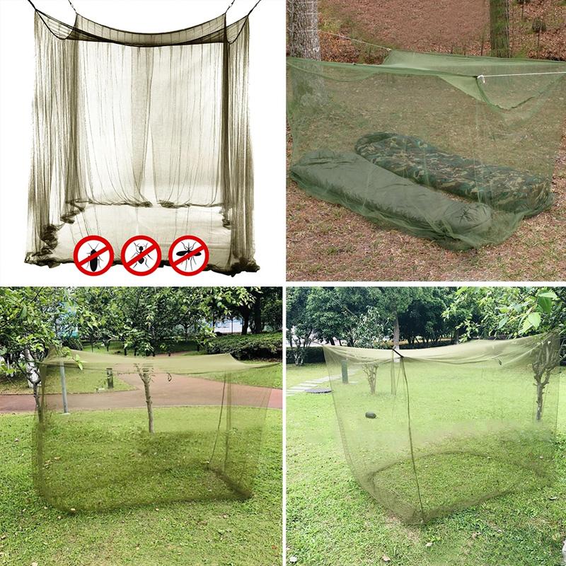 1 шт. москитная сетка для кемпинга военная зеленая легкая в переноске тактическая москитная сетка портативная наружная