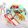 1pc Sonic the Hedgehog Automatic Folding Umbrella Portable 3-Fold Design with 8-Bone Iron Frame, Outdoor for Fans, Travelers, Daily Use, Gift Idea.M07