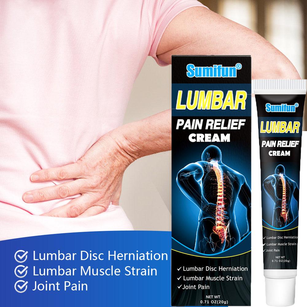 20 г крем Sumifun для облегчения боли в пояснице, экстракт трав, мазь от растяжения мышц, шея, задний сустав, коленный пластырь от боли