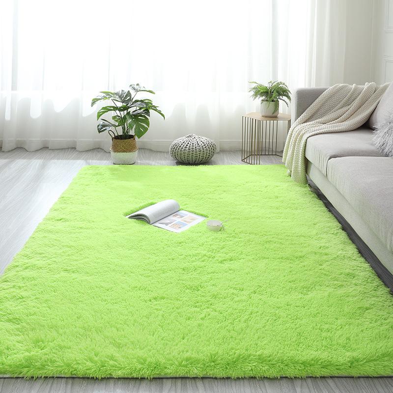 WTEMPO Living Room Carpet Plush Floor Mat Pink Soft and Comfortable Sofa Cushion Bedroom Living Room Foot Mat