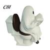 Halloween Party Supplies Cute Ghost Figurine, Reading on Toilet Resin Statue, Unique Ornament Funny for Tiered Tray Tabletop Mantel Decor